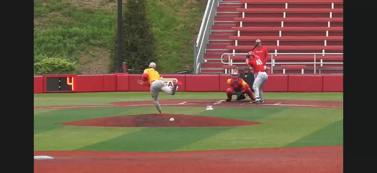 Pitching strike out