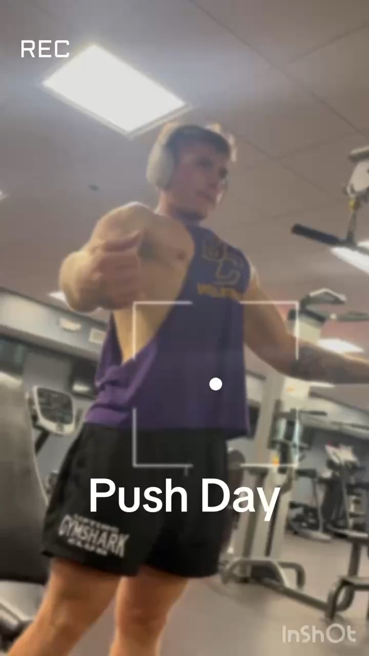 Gym push day