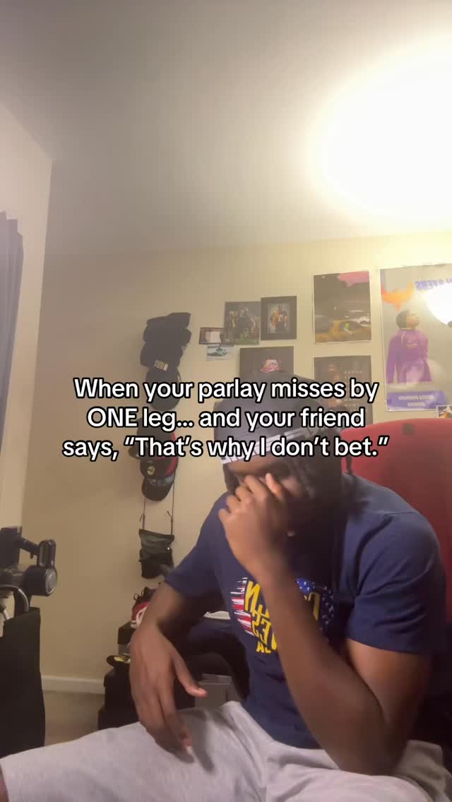 I don’t wanna hear that shi😭 #sportsbetting #parlay #memes #betting #reels