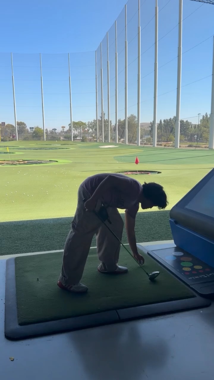 Golfing