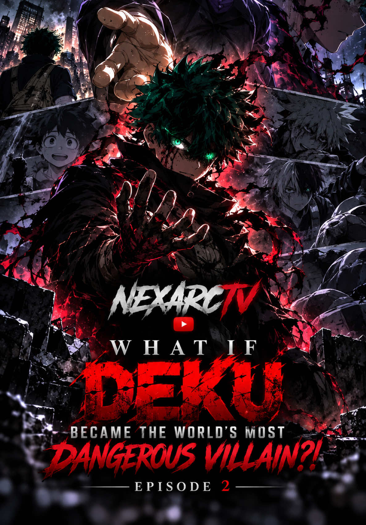 😈🔥 WHAT IF DEKU BECAME THE WORLD’S MOST DANGEROUS VILLAIN?! 💀 All Might rejected him… but All For One gave him som...