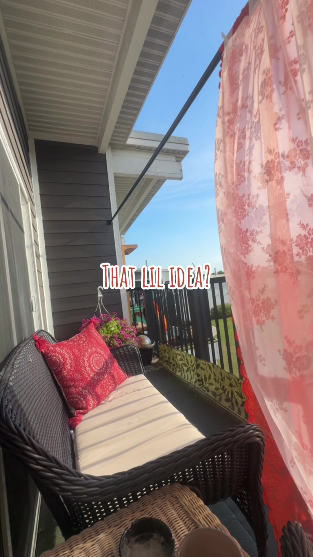 Michigan heat wave is NOT playing 🥵 #michigan #balconymakeover #gardeningtiktok