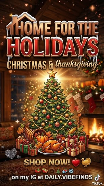 🏡✨ Home for the Holidays ✨🎄 Cozy little finds for Thanksgiving, Christmas, and all the festive moments in between....