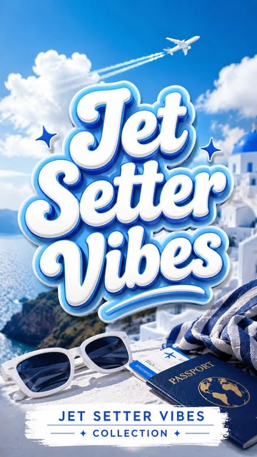 ✈️🌊 JET SETTER VIBES 🌊✈️ Travel smarter, pack cuter, and stay ready for every adventure! 🧳💙 From cozy neck pillow...