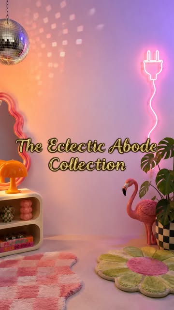 🪩🌈 INTRODUCING: THE ECLECTIC ABODE! 🍒💖 Your home, but make it FUNKY. ✨ Think retro vibes, vintage-inspired treasu...