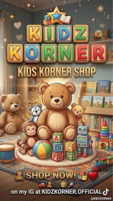 🧸✨ KIDZ KORNER is LIVE! ✨🪁 Everything fun, cute, creative & kid-approved in one place! 🧩🛝📚 From toys and games t...