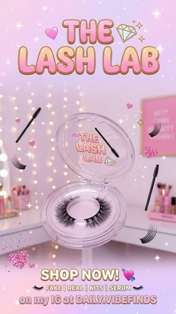 ✨ Welcome to The Lash Lab ✨ All my favorite lash finds in one place 👀💗 Shop The Lash Lab through Linktree in my bio...