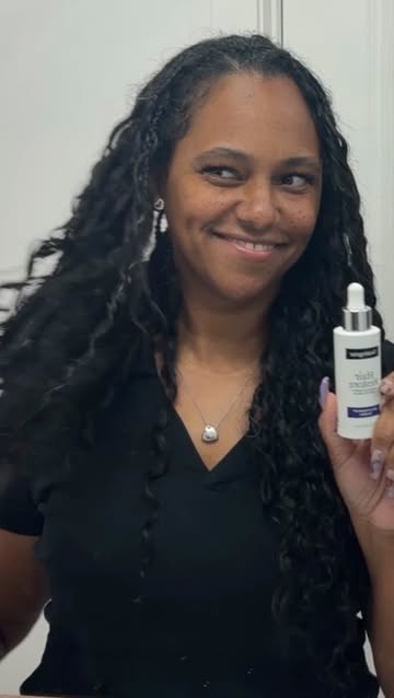 #AD 🩵✨ Okayyyy, protective-style girlies… this one is for us! 🙌🏽💁🏽‍♀️ I found the @neutrogena Hair Restore colle...