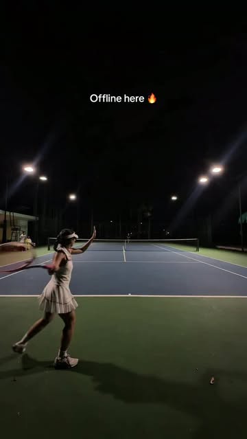No better way to end the day 🎾🔥 #tennis #tennisgirl #tennisplayer #tennislife #sport