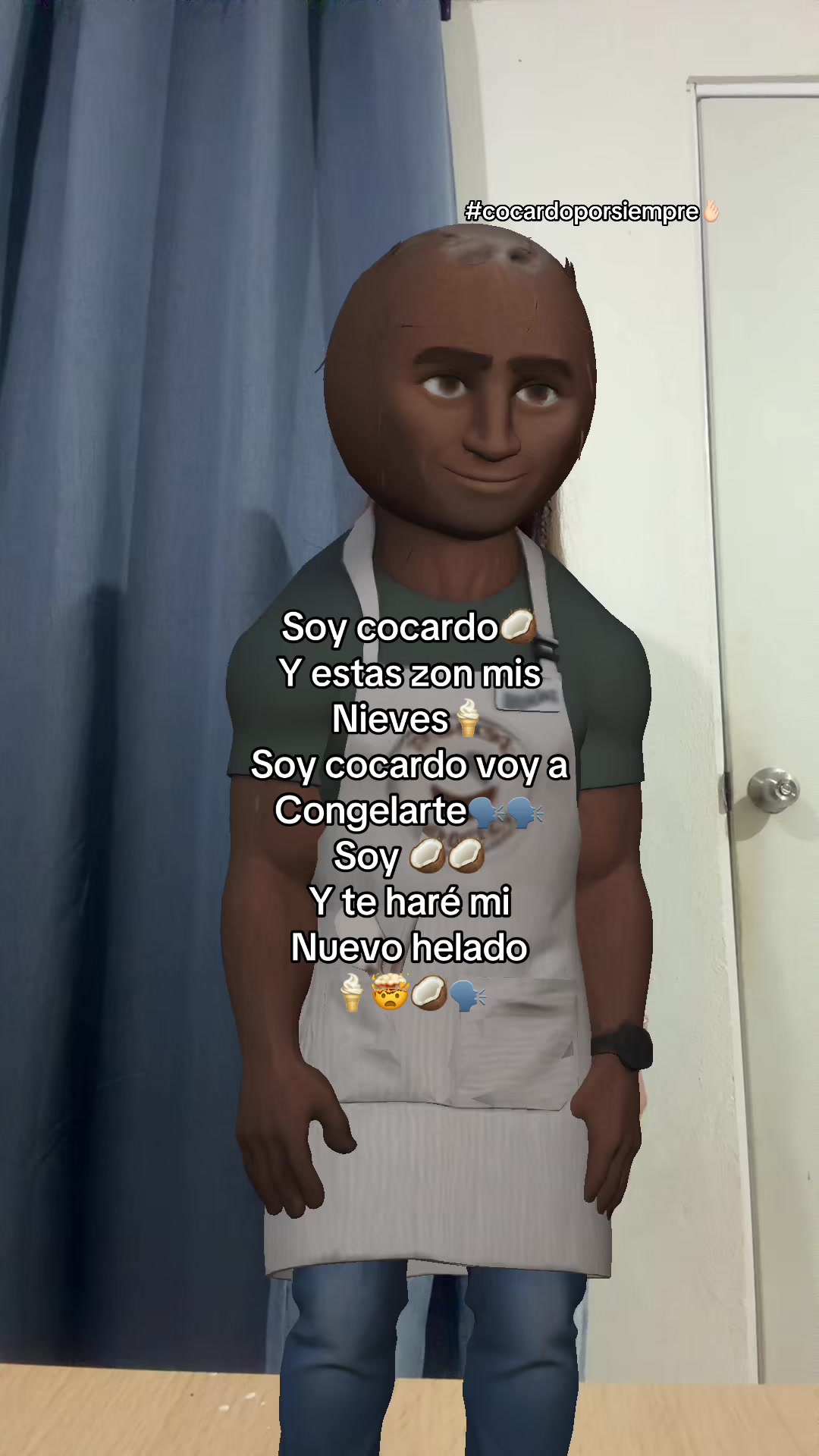 Mi mete todo el día🥥🗣️#fyp #parati #cocardo #frutinovelas #cancion