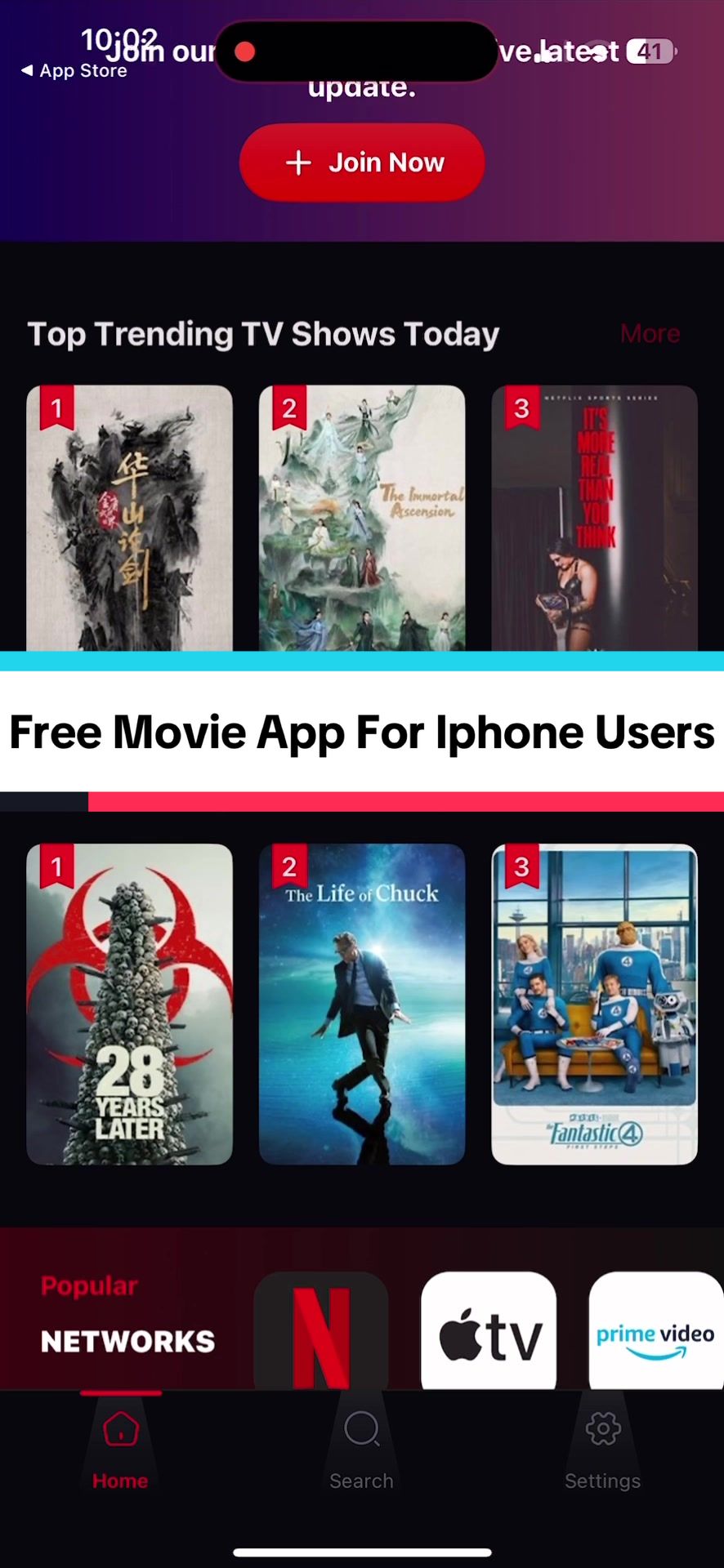 Free Movie App #goviral #fyp #freeapp #movie #series