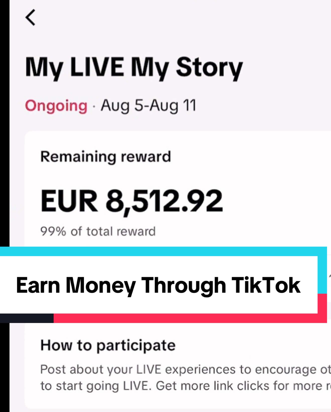 #LIVEIncentiveProgram #LIVEStory #PaidPartnership #goviral #fyp