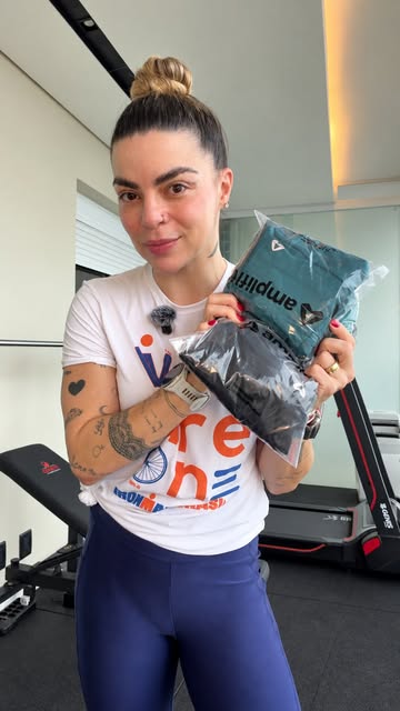 Vem ver esse unboxing + review + provador dos conjuntos mais lindos da Amplifit Recortes - Esmeralda 💚 Recortes Tech...