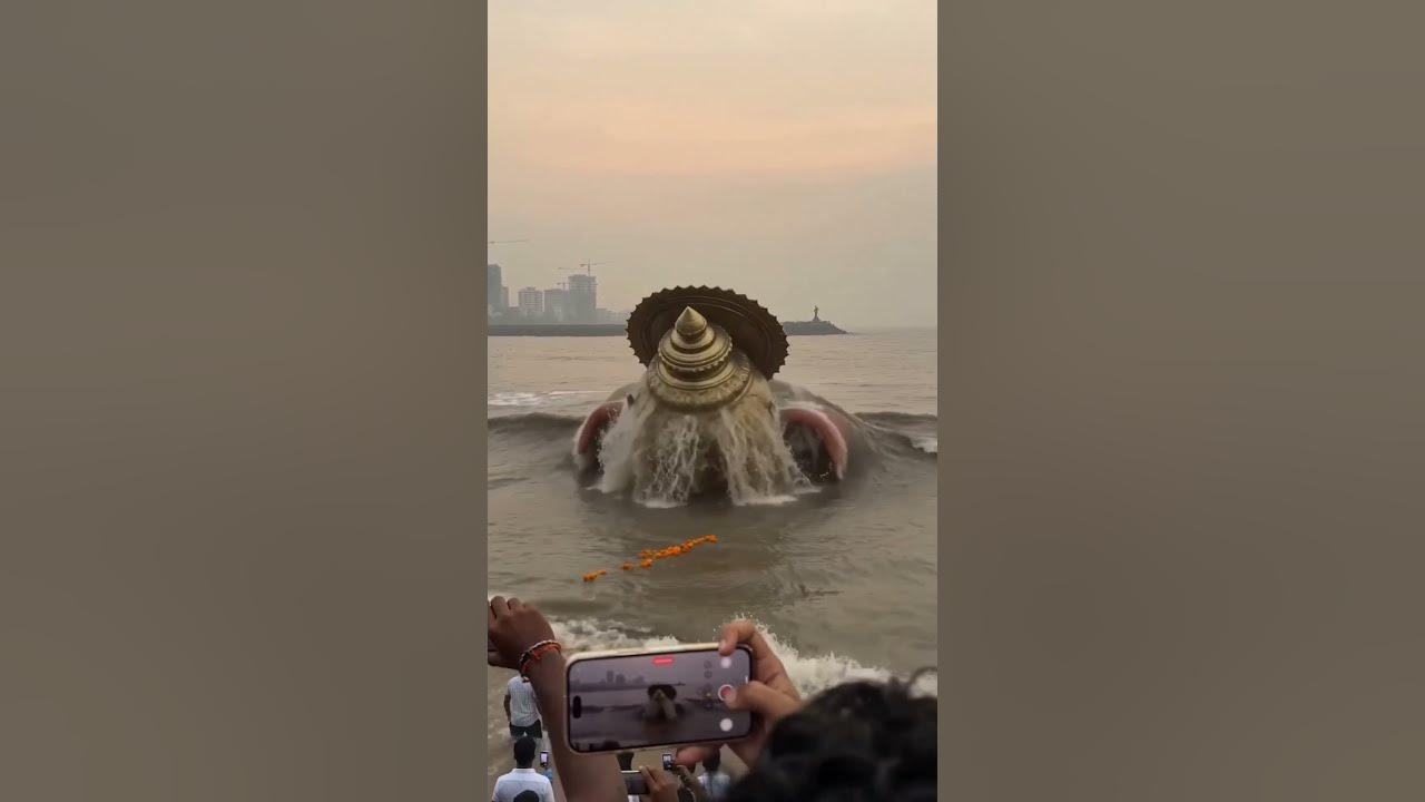 Lord Ganesha comes to Life #ganapatibappamorya #ganeshchaturthi #ganesh