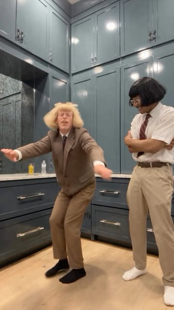 Wiping Down The Section With Twin🧼#viral #reels #explorepage #funny #miltonfromhr