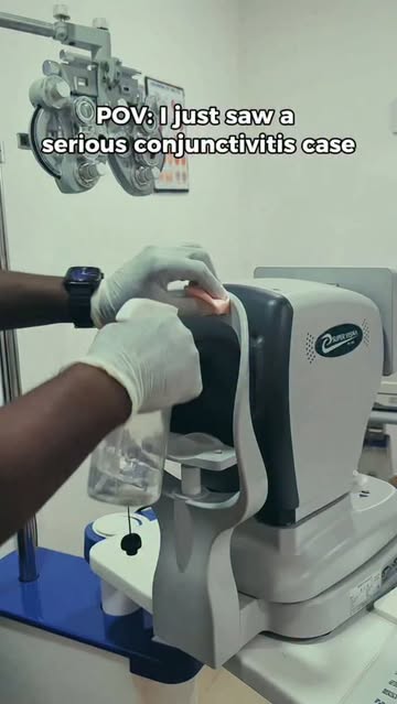 Bacterial or viral, you can never be too careful #optometry #ophthalmology #eyecare #medicine #eyecareprofessionals