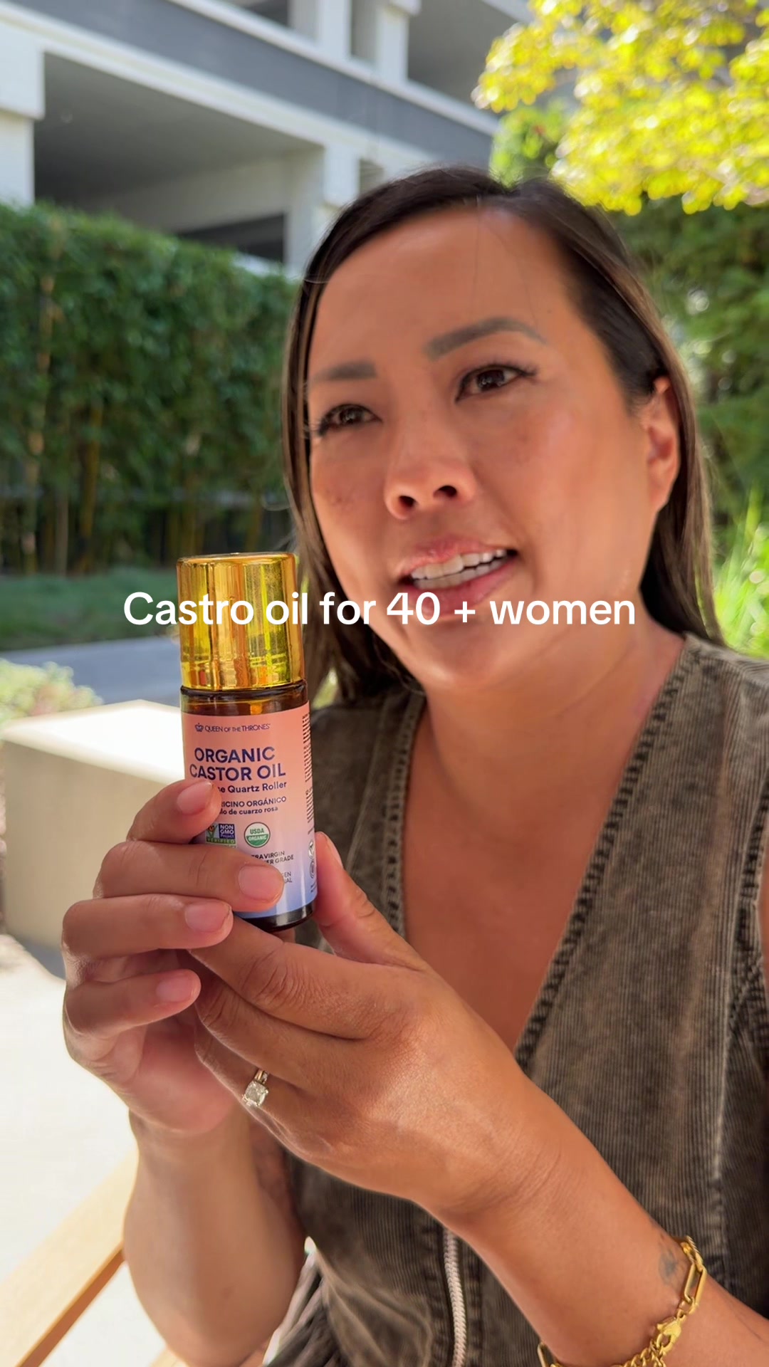 My 40+ wellness era ✨ Loving Queen of the Thrones® Castor Oil as part of my nightly self-care routine. Simple, relaxi...