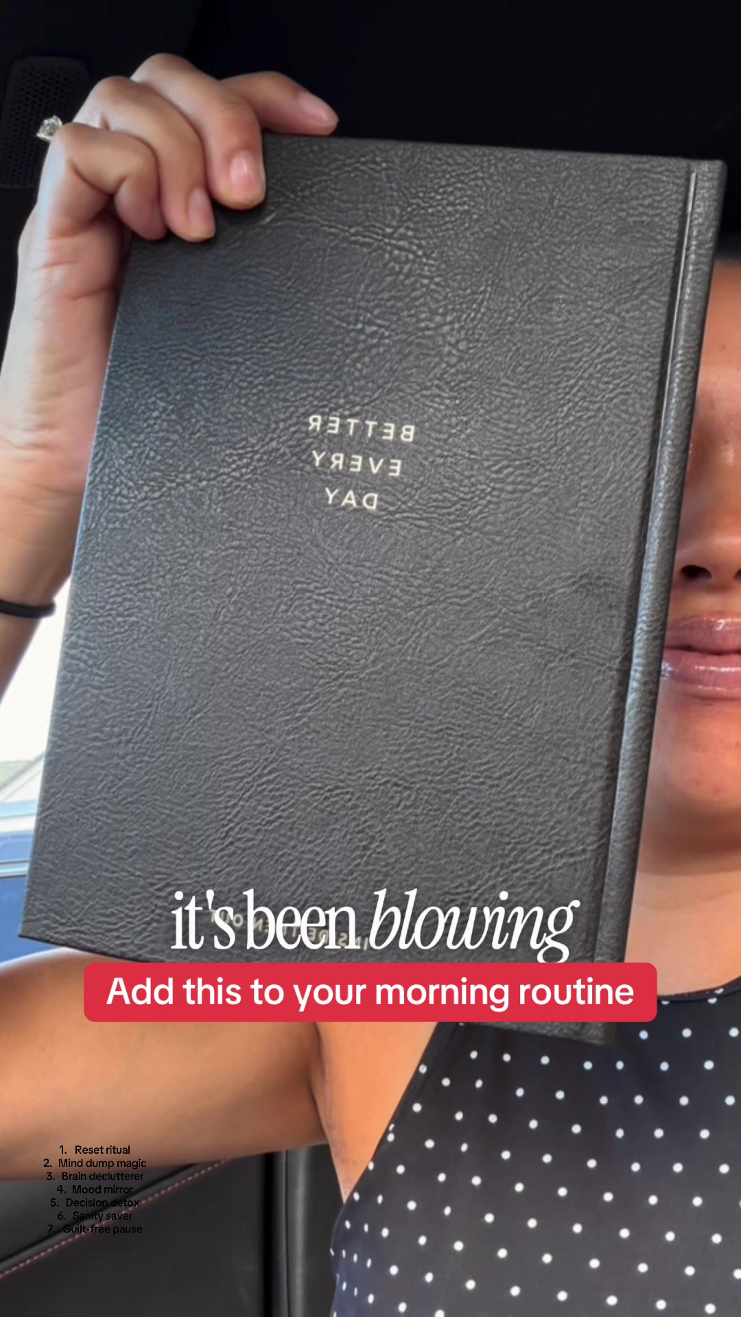 Add journaling to your morning routine @Better Every Day Journal #morningroutine #momsoftiktok #momsover40 #journalin...