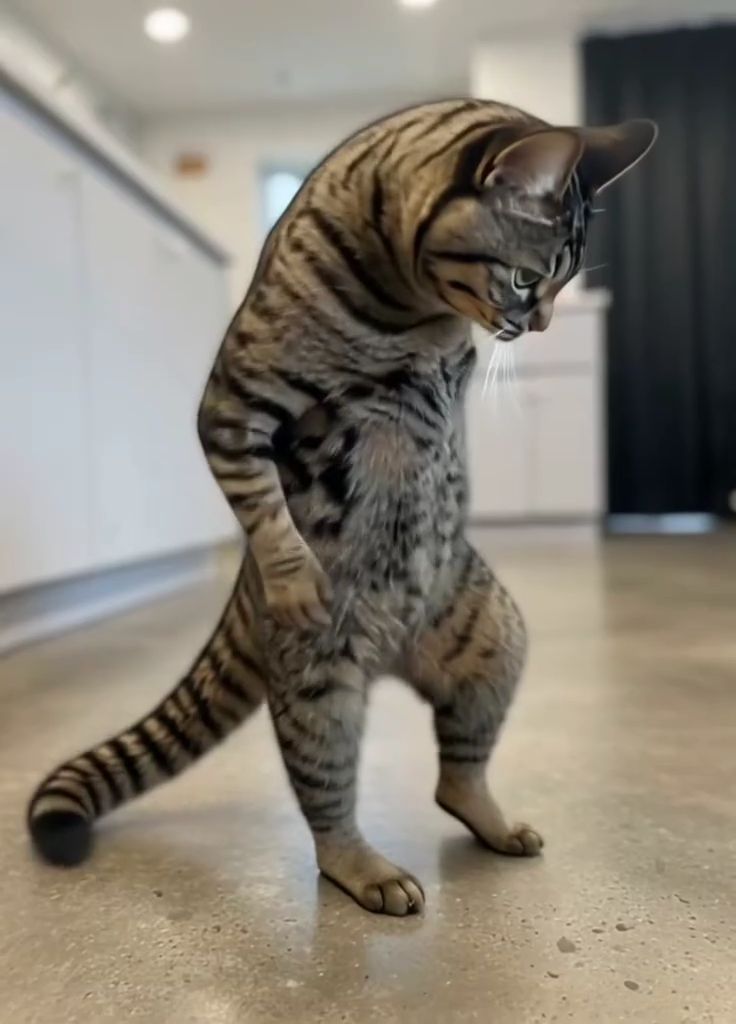 Gato bailando
