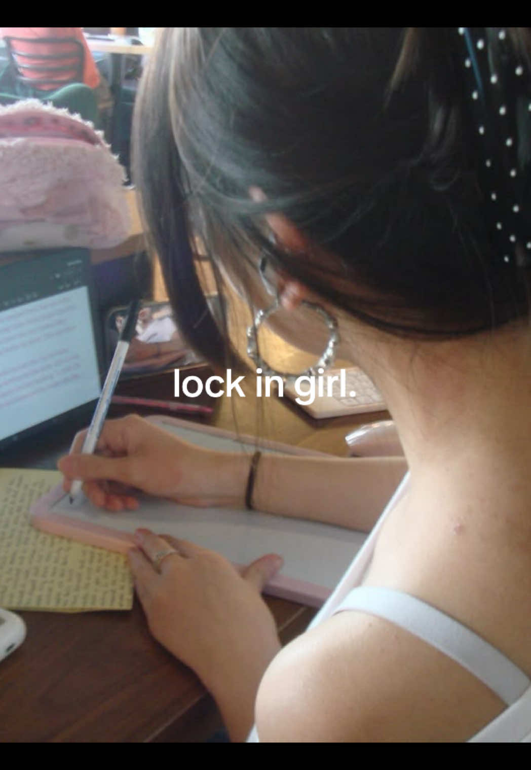get that notebook out and start studying! #pinterest #lockin #study #studymotivation #internationalstudent
