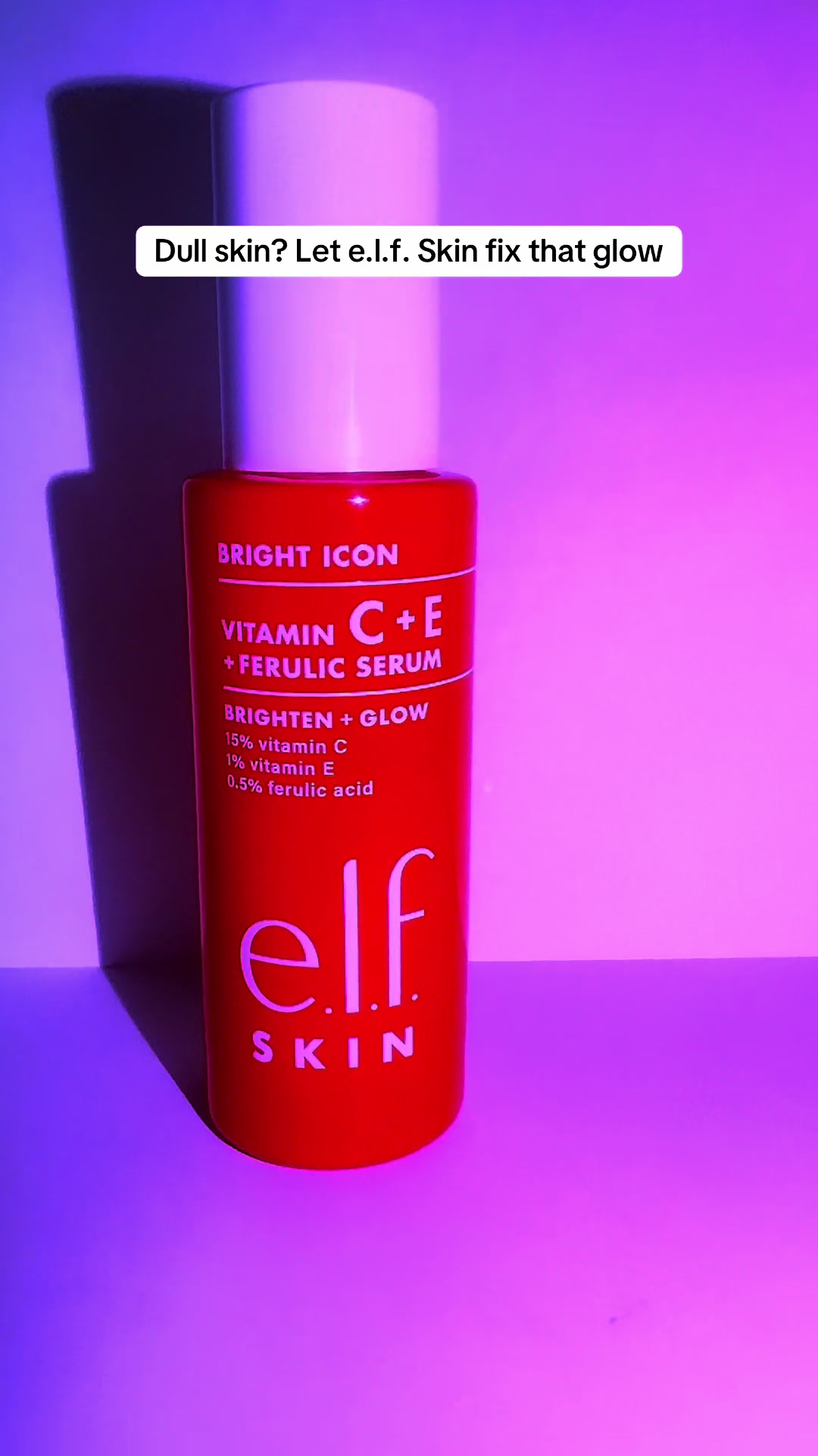 This e.l.f. Vitamin C + E + Ferulic Serum is my new skincare obsessional. Let’s Work Together @ElfSkincare