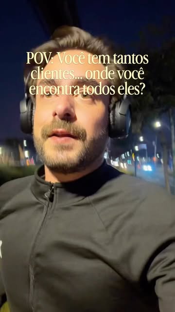 Não é que eu encontro os clientes. Eles é que me encontram. Networking traz confiança, orgânico traz quem procura, tr...