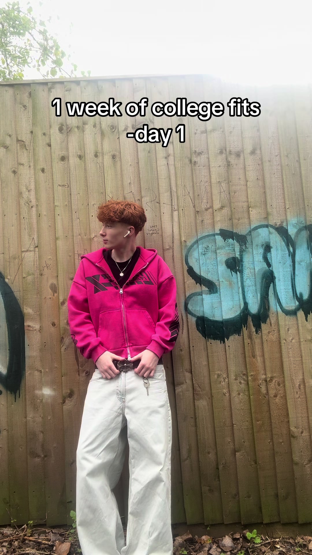 1 week of college fits :day 1 #streetwearfashion #collegefits #runshawcollege