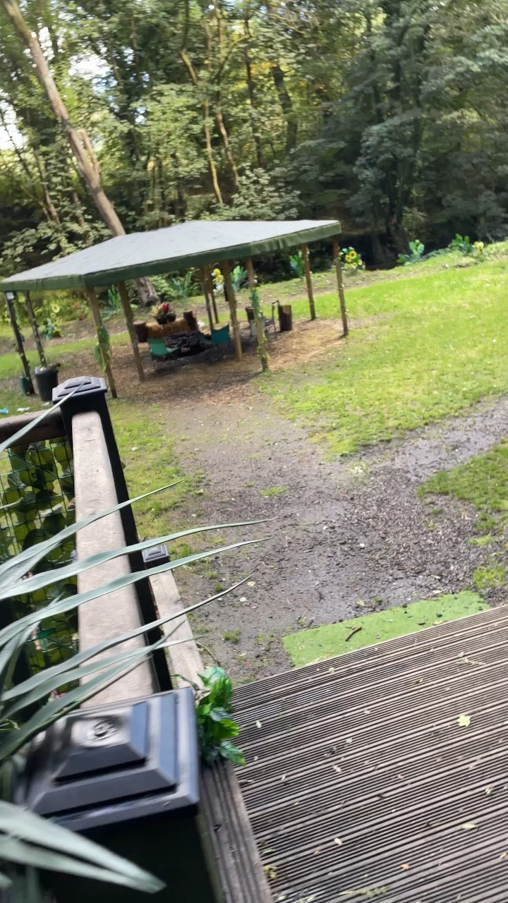 shooting a preview for a cabin to help them rent it out