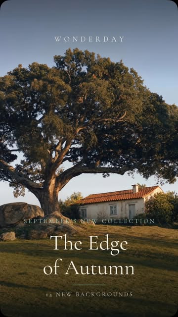 September arrived quietly in Wonderday. The Edge of Autumn is a collection of 14 new backgrounds inspired by the last...
