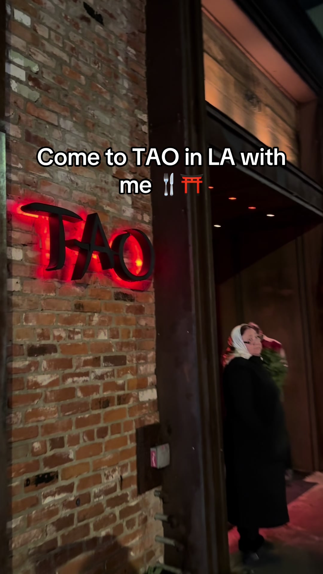the food was 10/10 it was delicious, you should definitely try 💯🍽️. #tao #hollywoodrestaurants #losangeles #losange...