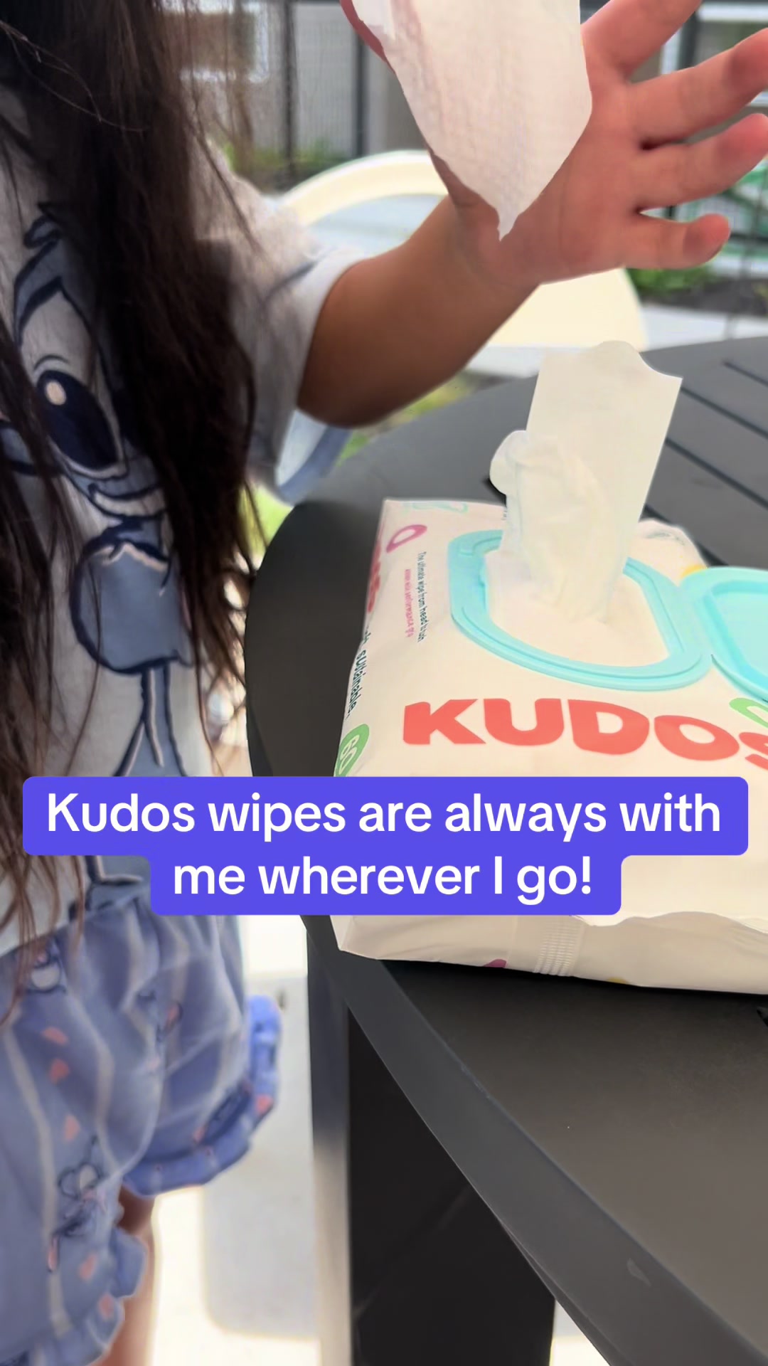 Kudos wipes are always with me @Kudos Diapers #kudoswipes