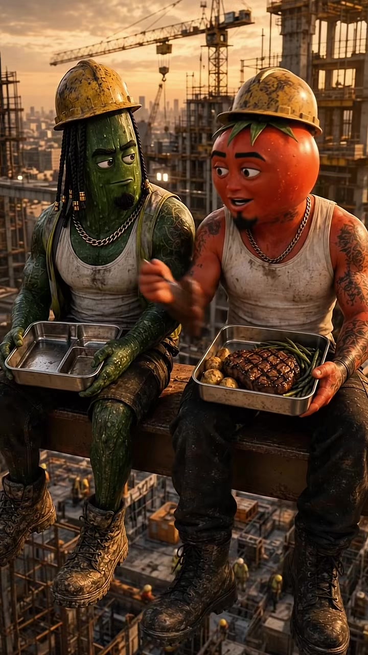 like & follow for pt 2🥒🍅 #ai #fruitai #cantina #fruitdrama #viralvideo