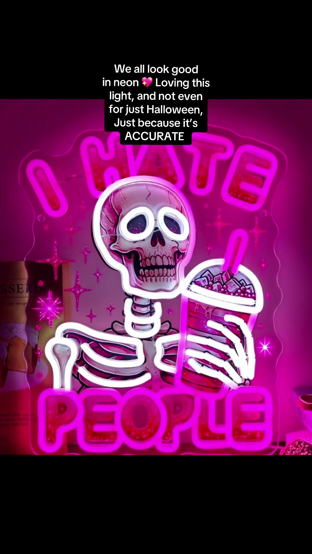 One of my fav seasons!! Starting now on decor!! #halloween #halloweendecor #neonlights