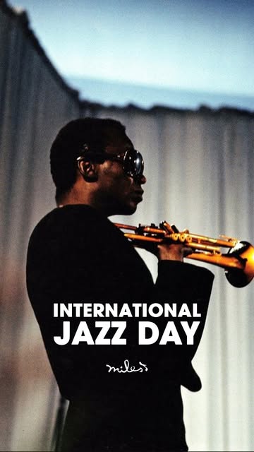 A sound that never stood still. Celebrating International Jazz Day the Miles way. 🎺