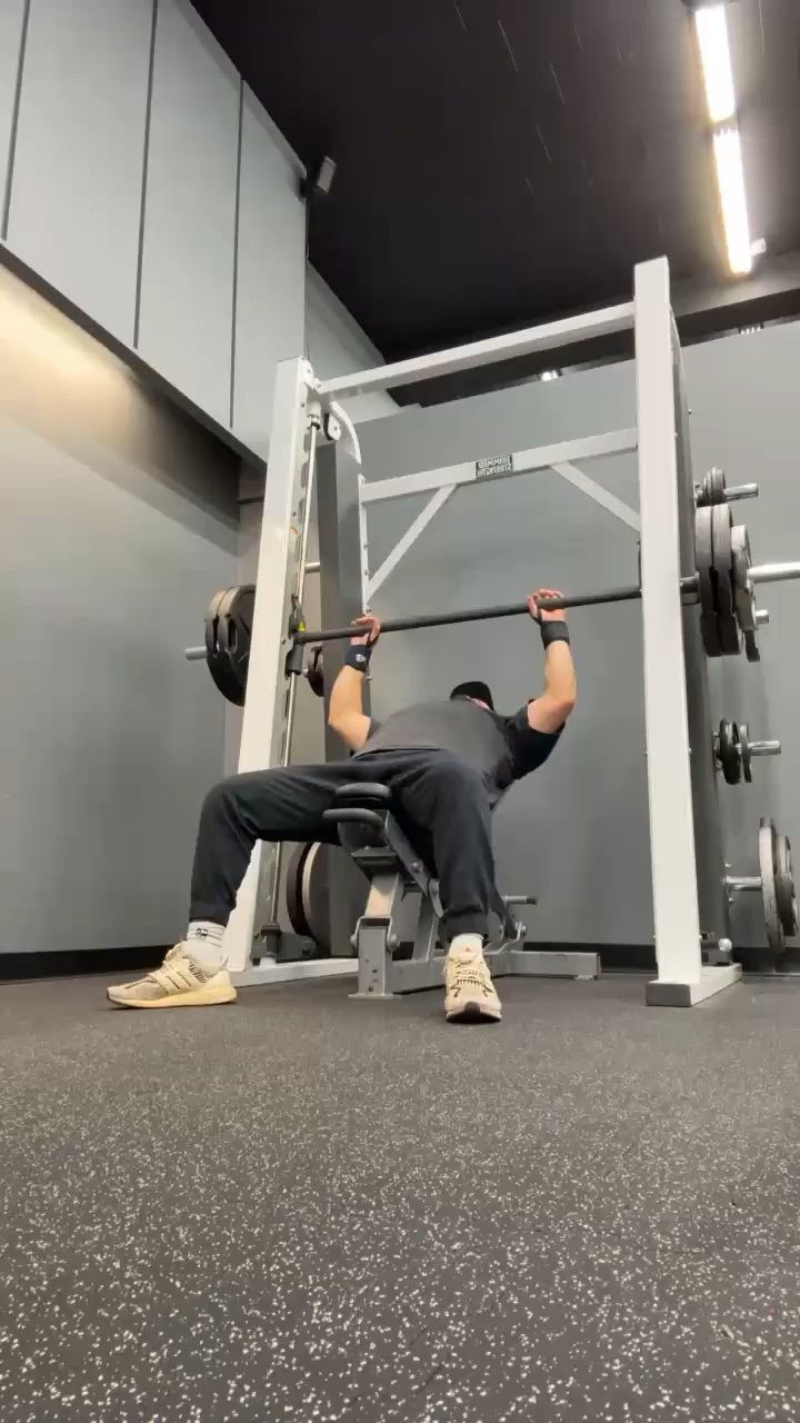 2.5 plate incline bench