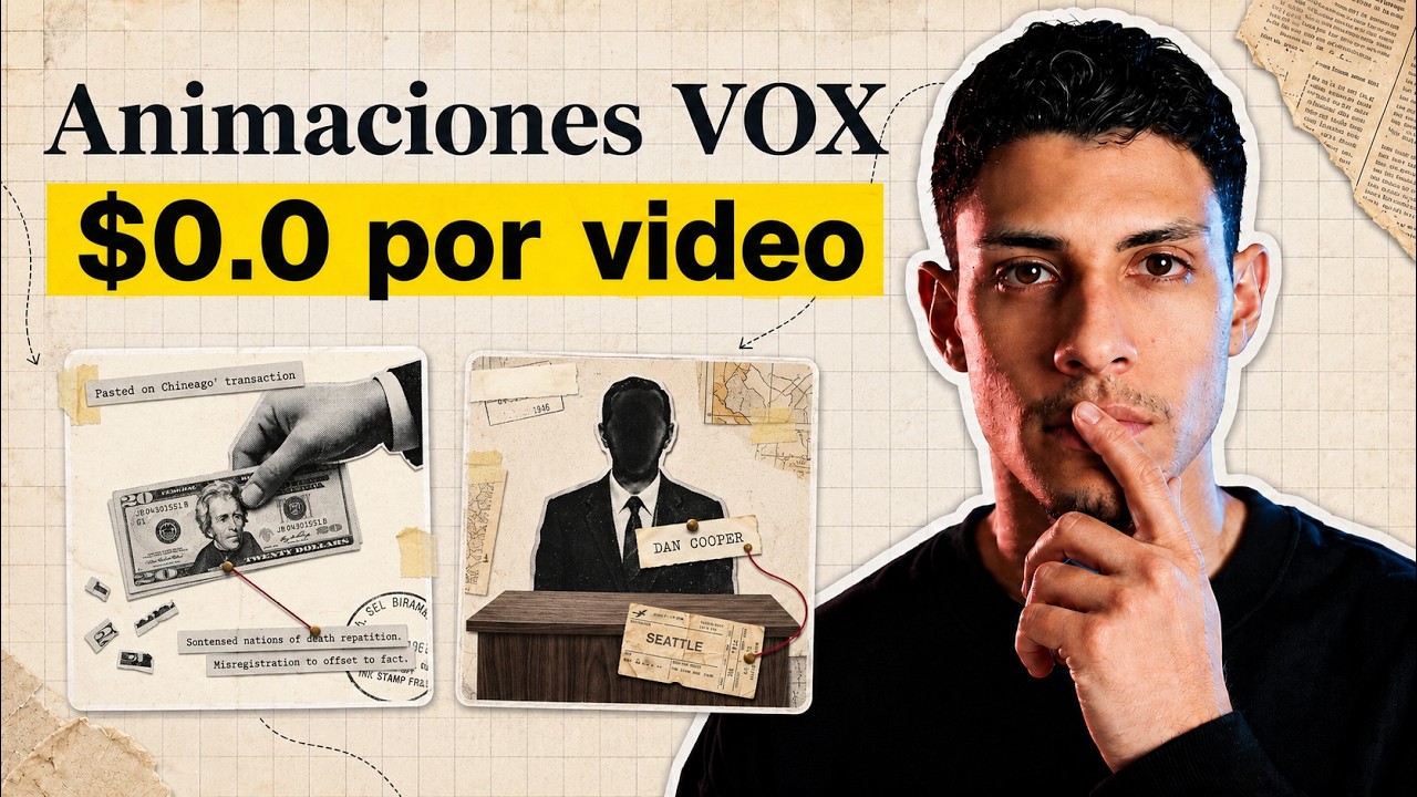 ⁣Cómo hacer animaciones Virales Estilo VOX con IA (METODO GRATIS) 🎁 ¿Quieres el Motor de Producción completo y la Gu...