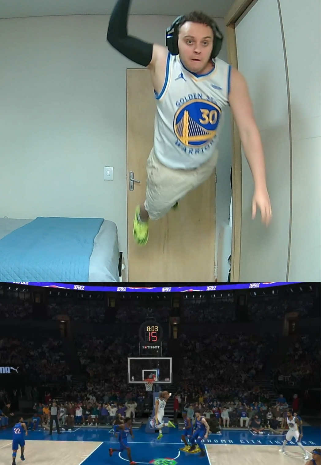 Vem no x1 @Shai Gilgeous-Alexander #fyp #basketball #basquete @NBA Brasil @warriors @NBA 2K