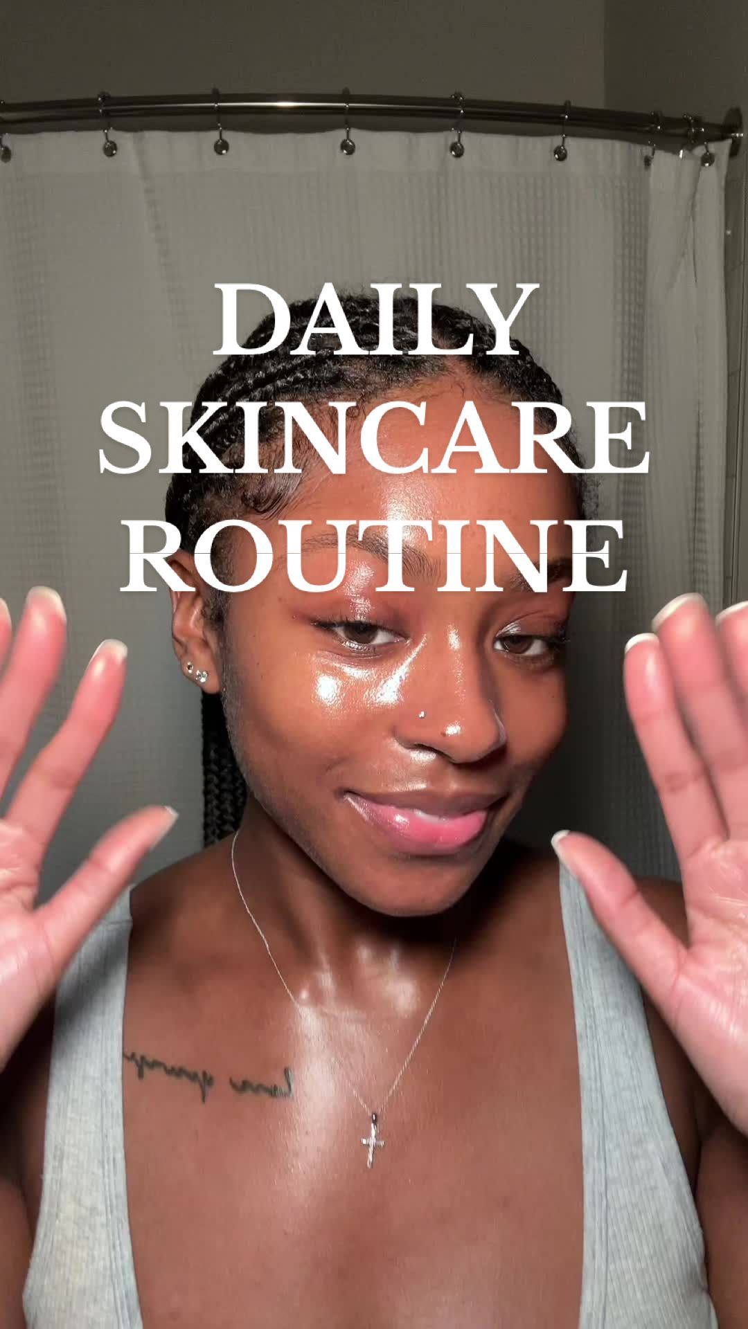 My Daily Skincare Routine ASMR Edition. #blackgirlskincare #blackgirlskincareproducts #blackgirlskincareroutine #good...