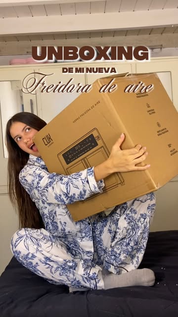 Unboxing de mi nueva freidora de airee de @gadnicok , llegue a la etapa señora de los electrodomésticos y me encanta,...