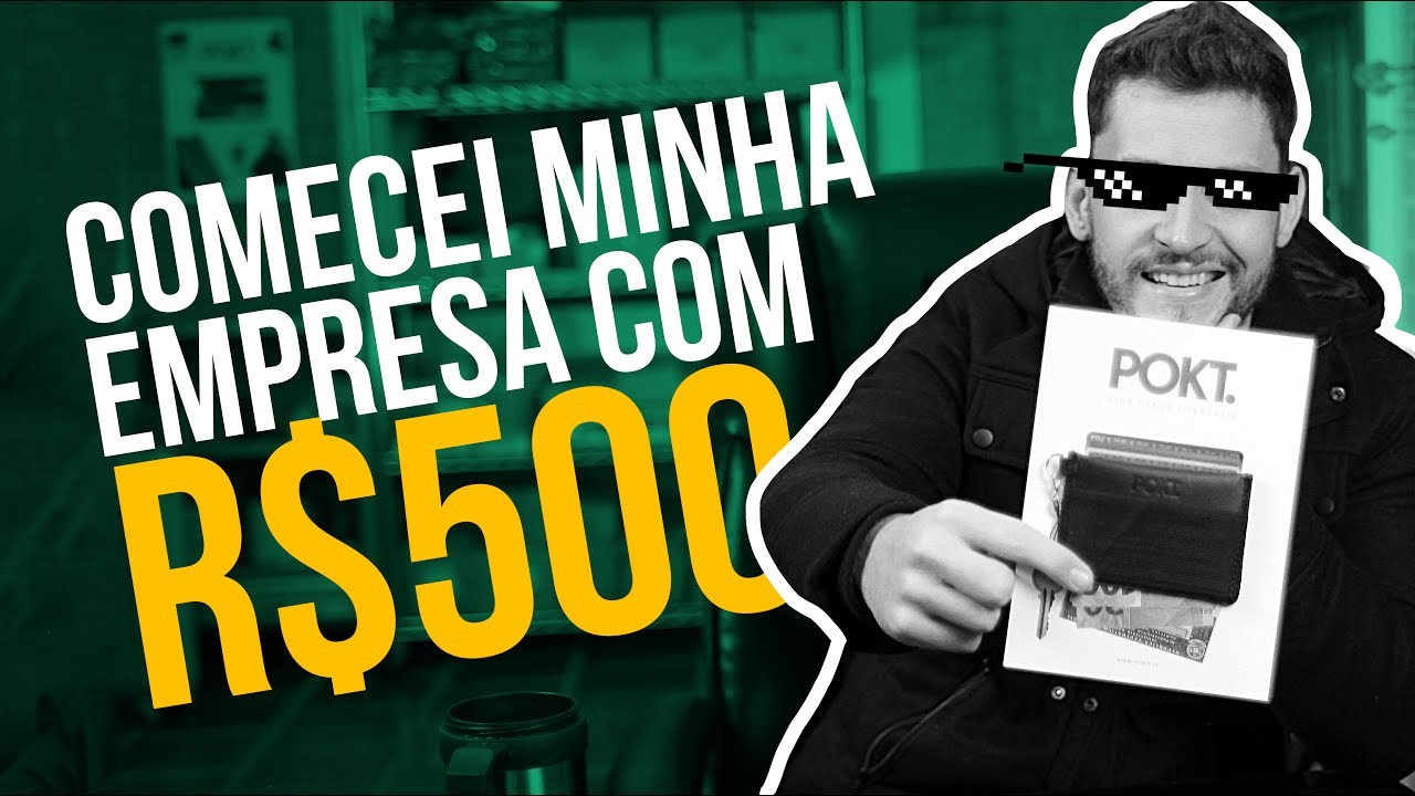 COMO COMECEI MINHA EMPRESA - Pokt Conto como comecei minha empresa com R$500 e o que é o meu negócio. ✱ Site da minha...