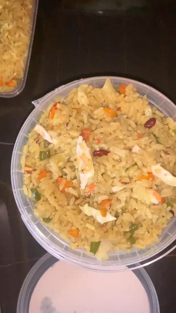 Fried homemade delicious rice