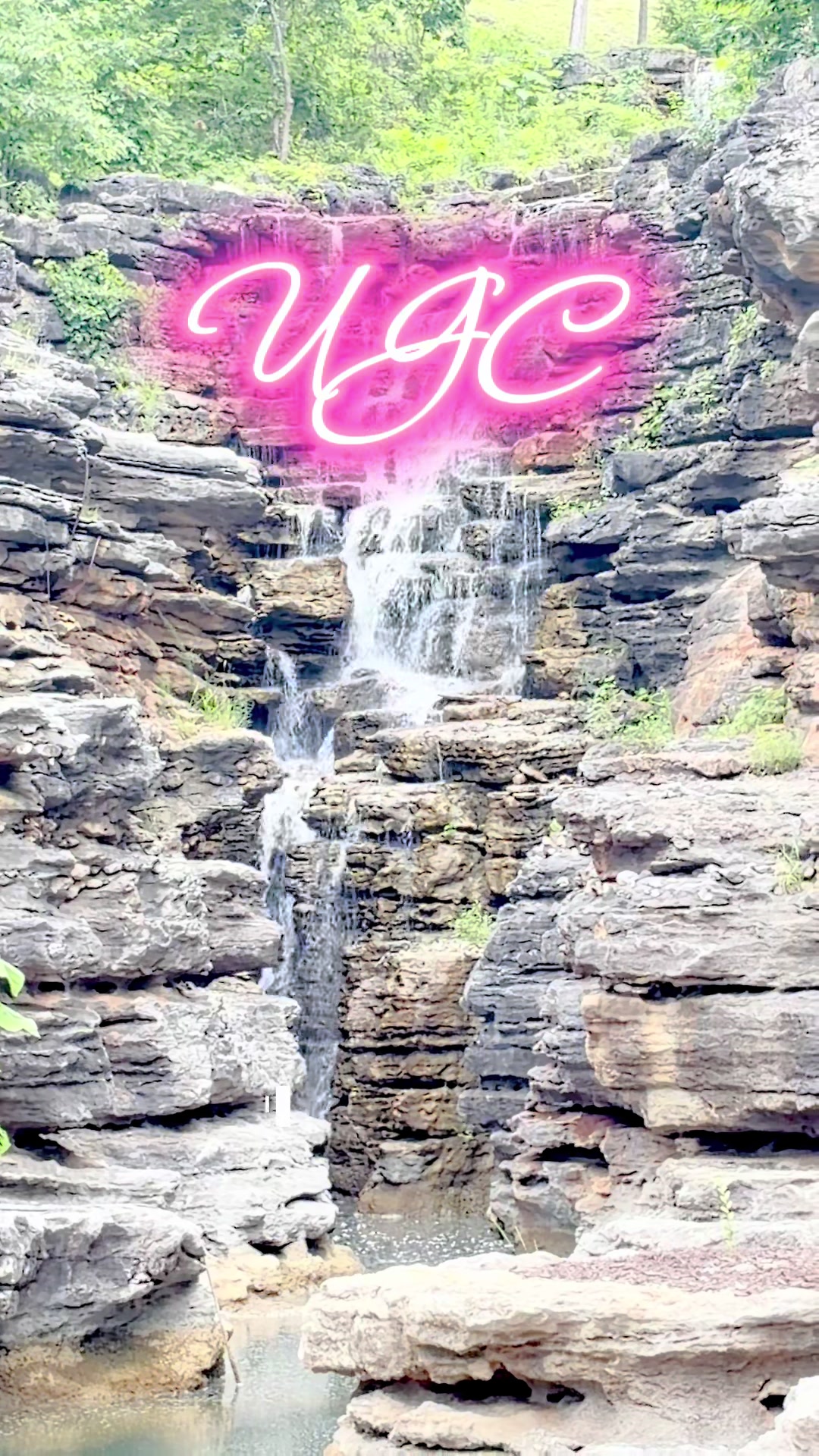 UGC Travel example video 🩵 I heard this audio, and started laughing and had an idea to create a collab of my waterfa...