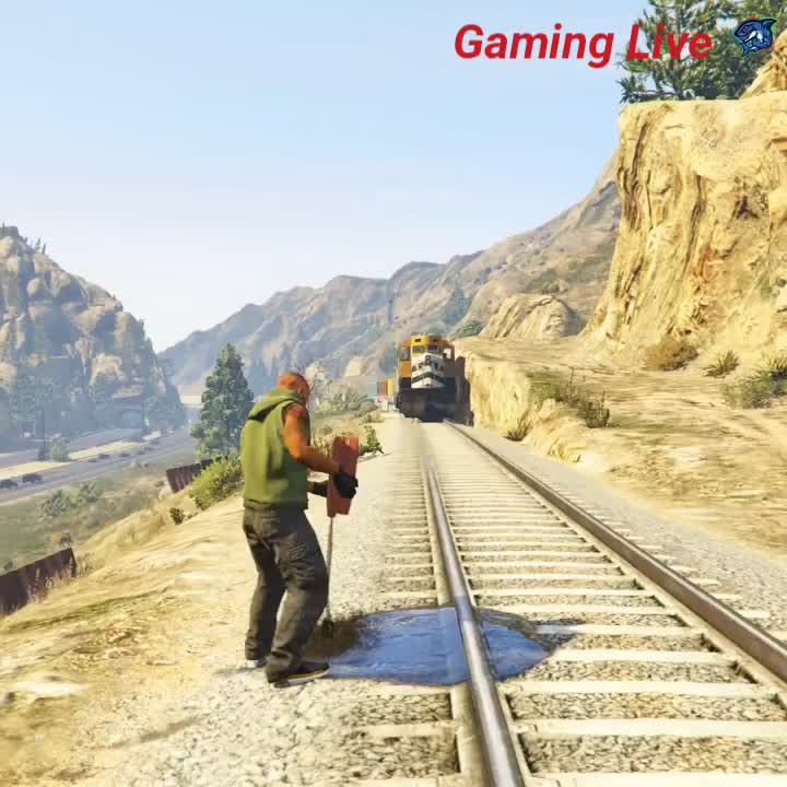 Finally I Found the Easiest Way to Stop the Train Gaming Live GTA #LIVEIncentiveProgram #JustGoLIVE #PaidPartnership