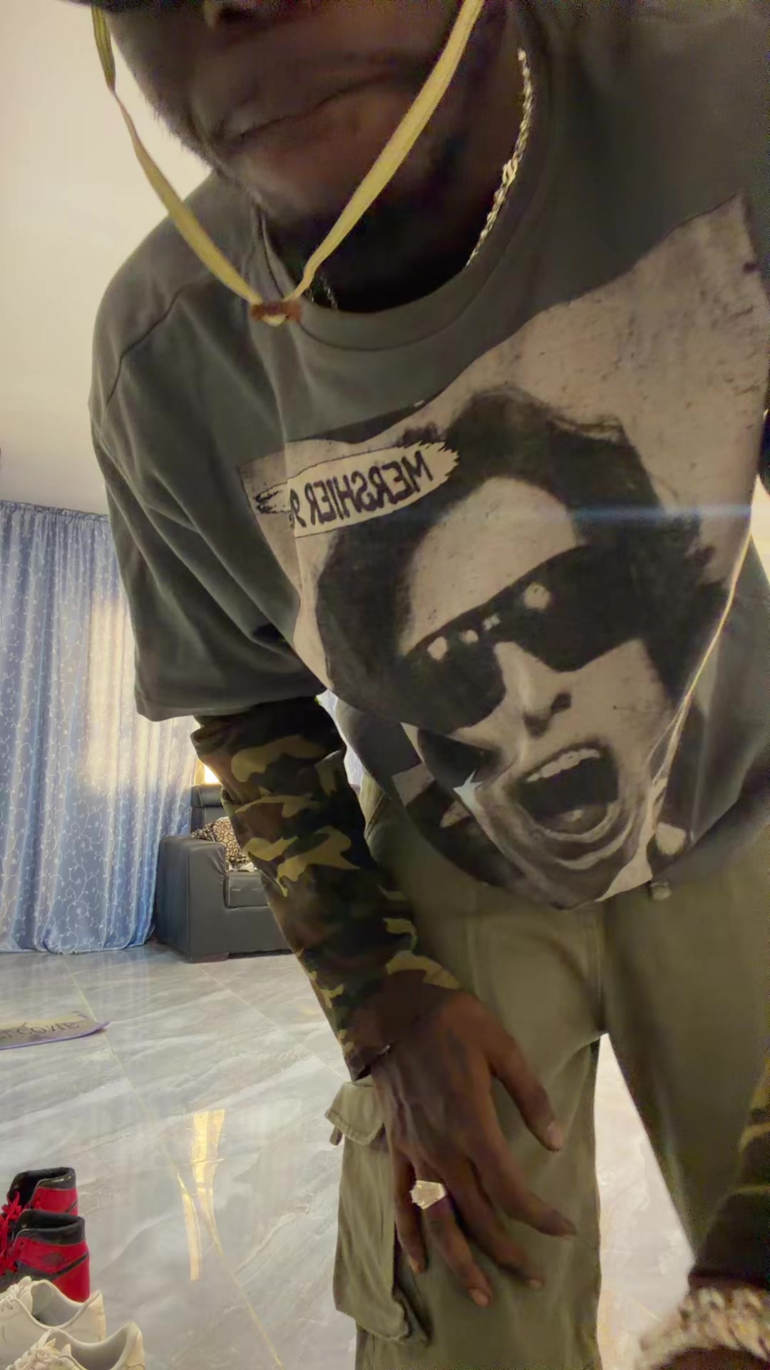 IDI AMIN⛓️SHIELD SKIN🏴‍☠️. #tiktok #beastmode