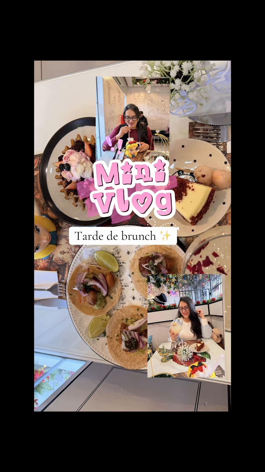 Primera parte de ✨💕 Entramos al país de las maravillas en plena vida real 🐇✨ Fuimos con mi amiga a este restaurante...