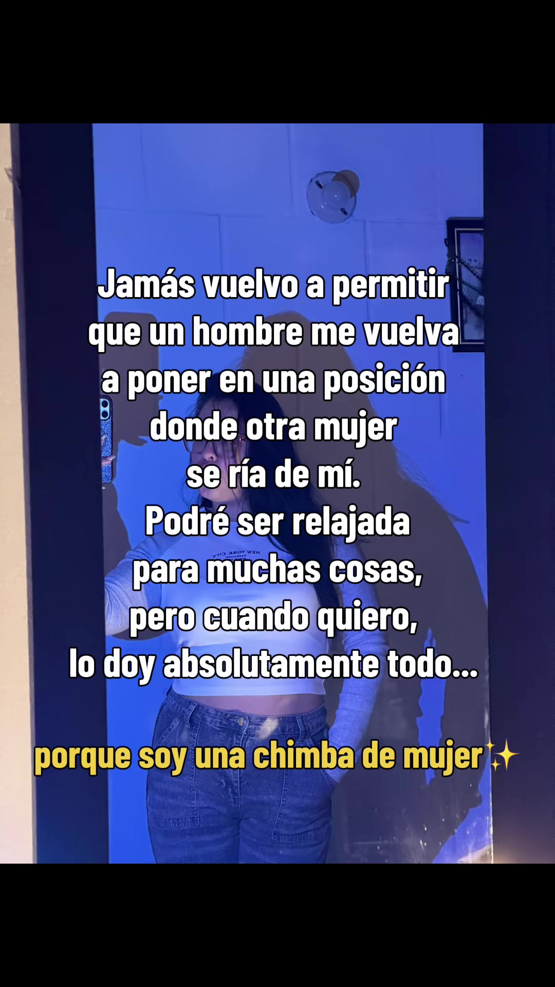 NUNCA duden de su valor por alguien que no sabe lo que tiene al lado. Cuentas claras y amor propio siempre. ✨💖 #para...