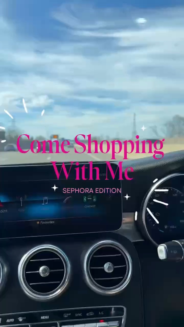 Sephora shopping trip