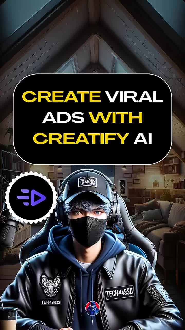 Create VIRAL video ads with just a link! Step-by-step: 1️⃣ Go to Creatify.ai and tap "Generate Your First Ads for Fre...