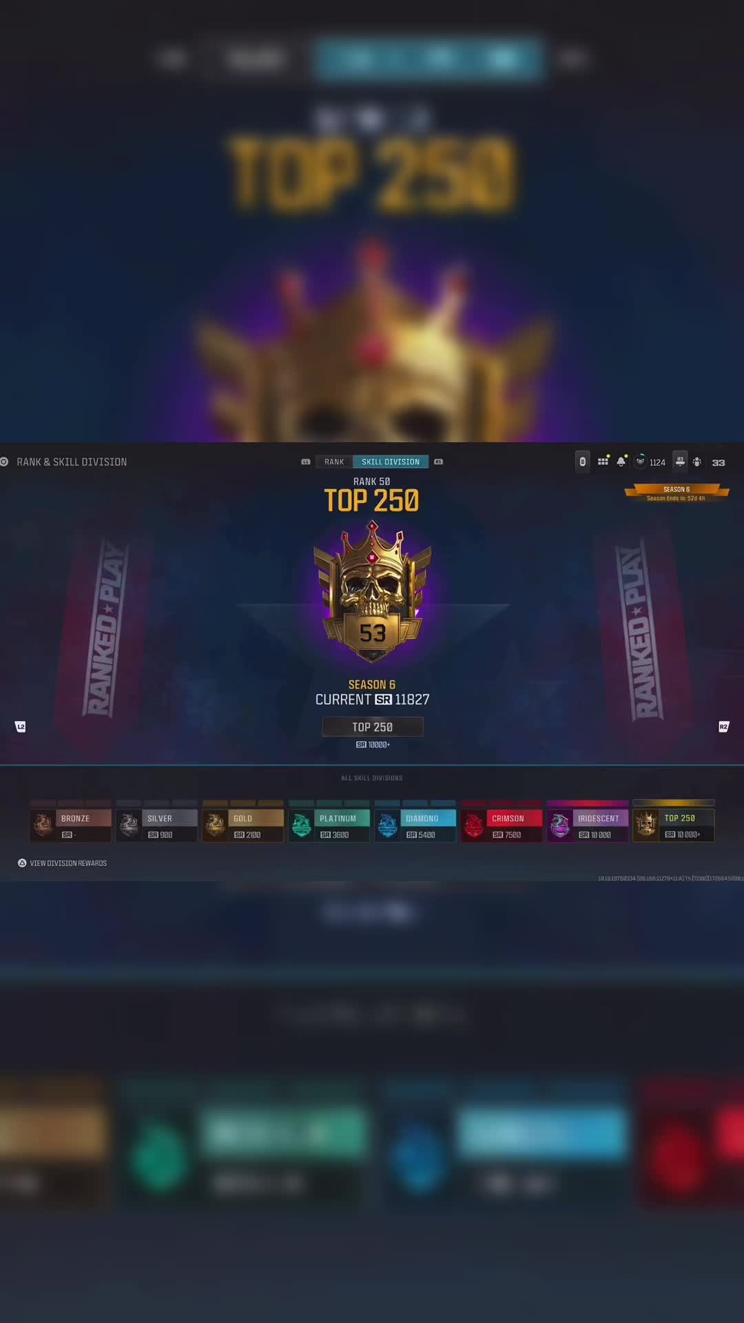 Season 6 Warzone Ranked Meta T250 Loadout #meta #static #DTIR #smg #manlyketbone #CapCut #fyp #foryoupage #fypシ゚viral...