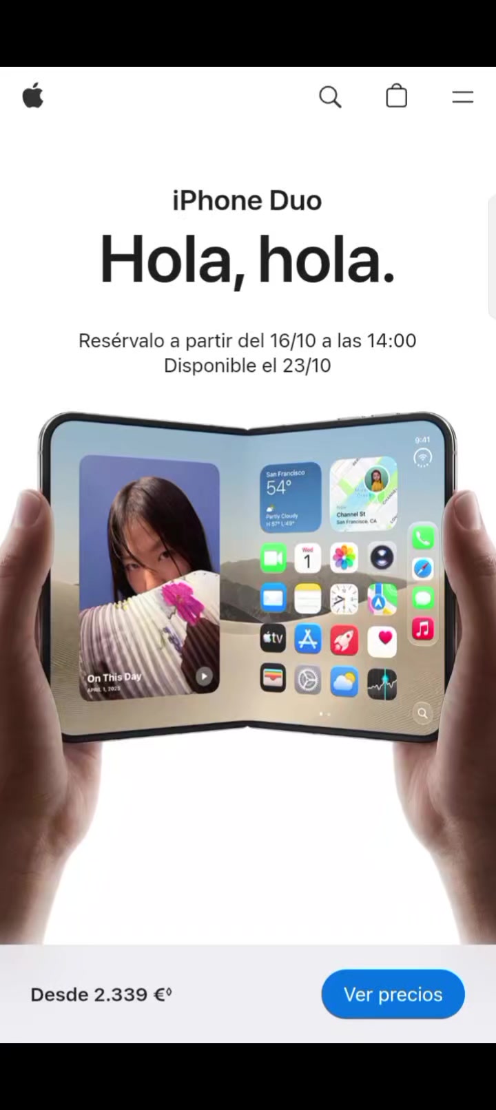 YA SALIÓ EL IPHONE DUO!!!! #iphone #duo #techtok